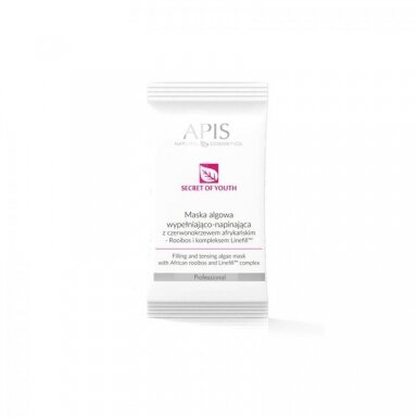 APIS SECRET OF YOUTH alginatinė kaukė brandžiai odai su Linefill kompleksu, 20 g. APIS SECRET OF YOUTH alginatinė kaukė brandžiai odai su Linefill kompleksu, 20 g.
