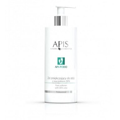 APIS Api-Podo minkštinamasis pėdų gelis su karbamidu (UREA) 30%, 500 ml.