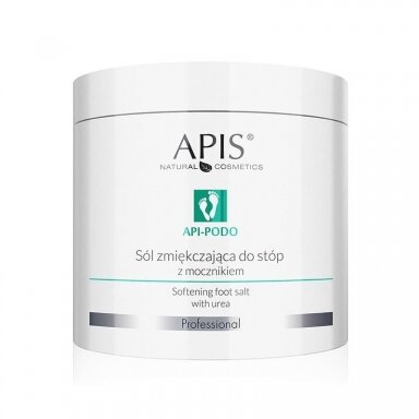 APIS API-PODO pėdas minkštinanti druska su šlapalu pedikiūro procedūroms, 650 g. APIS API-PODO pėdas minkštinanti druska su šlapalu pedikiūro procedūroms, 650 g.