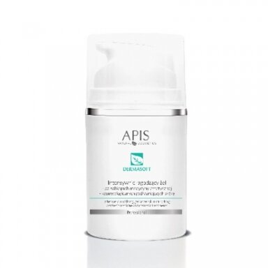 APIS DERMASOFT intensyvus, raminantis veido gelis po dermatologinių procedūrų, 50 ml APIS DERMASOFT intensyvus, raminantis veido gelis po dermatologinių procedūrų, 50 ml