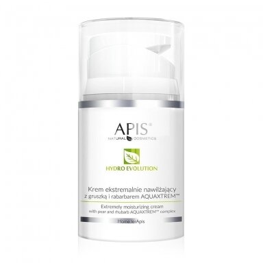 APIS drėkinamasis kremas su kriaušėmis ir rabarbarais 50ml