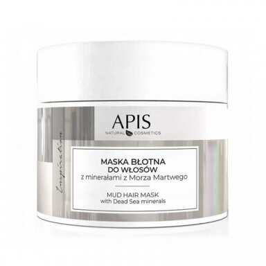 APIS INSPIRATION elastinguojanti sausų ir trapių plaukų kaukė su jūriniais alginatais ir kolagenu, 200 ml. APIS INSPIRATION elastinguojanti sausų ir trapių plaukų kaukė su jūriniais alginatais ir kolagenu, 200 ml.