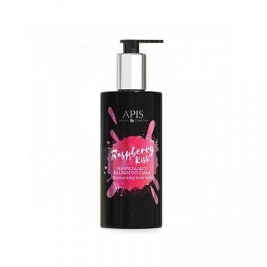 APIS RASPBERRY KISS drėkinantis kūno losjonas, 300 ml. APIS RASPBERRY KISS drėkinantis kūno losjonas, 300 ml.