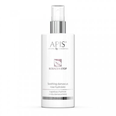 APIS ROSACEA- STOP raminantis damasko rožės hidrolatas, 300 ml. APIS ROSACEA- STOP raminantis damasko rožės hidrolatas, 300 ml.
