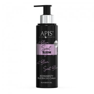 APIS Sweet Bloom regeneruojantis šilkinis kūno aliejus, 150 ml APIS Sweet Bloom regeneruojantis šilkinis kūno aliejus, 150 ml