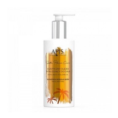 APIS EXOTIC HOME CARE vitalizuojantis egzotiškas aliejus kūnui, 300 ml.