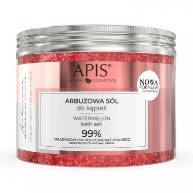 APIS WATERMELON vonios druska, 650 g.