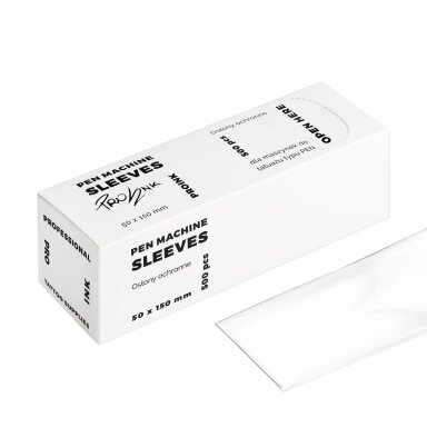 PRO INK apsauginiai rankenėlės maišeliai tatuiruočių aparatams 500 vnt. PRO INK apsauginiai rankenėlės maišeliai tatuiruočių aparatams 500 vnt.