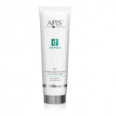 APIS Api-Podo minkštinantis pėdų gelis su karbamidu, 30% 100 ml. APIS Api-Podo minkštinantis pėdų gelis su karbamidu, 30% 100 ml.