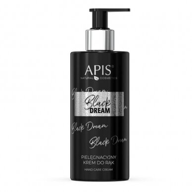 APIS BLACK DREAM regeneruojantis rankų kremas su tauriuoju argano aliejumi, kolagenu bei elastinu, 300 ml APIS BLACK DREAM regeneruojantis rankų kremas su tauriuoju argano aliejumi, kolagenu bei elastinu, 300 ml