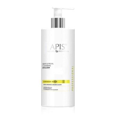 APIS CERAMIDE REPAIR švelni veido valymo emulsija su keramidais ir beta gliukanu, 500 ml APIS CERAMIDE REPAIR švelni veido valymo emulsija su keramidais ir beta gliukanu, 500 ml