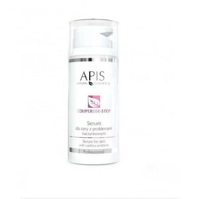 APIS COUPEROSE STOP serumas kuperozės pažeistai odai su keramidais bei vitaminu C, 100 ml APIS COUPEROSE STOP serumas kuperozės pažeistai odai su keramidais bei vitaminu C, 100 ml