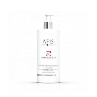 APIS COUPEROSE STOP tonikas su acerola kapiliarinei veido odai, 500 ml. APIS COUPEROSE STOP tonikas su acerola kapiliarinei veido odai, 500 ml.