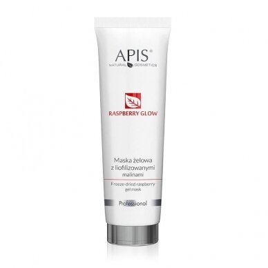 APIS gelio kaukė su liofilizuotomis avietėmis, 100 ml. APIS gelio kaukė su liofilizuotomis avietėmis, 100 ml.