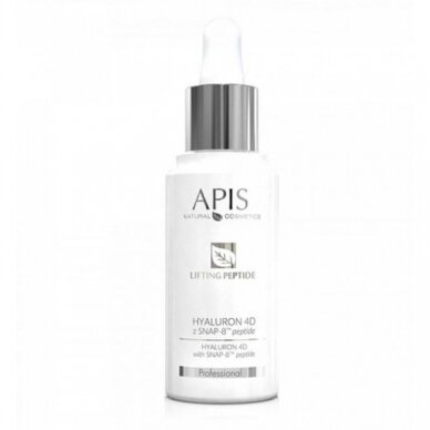 APIS HYALURON 4D su SNAP-8 ™ peptidu, 30 ml. APIS HYALURON 4D su SNAP-8 ™ peptidu, 30 ml.