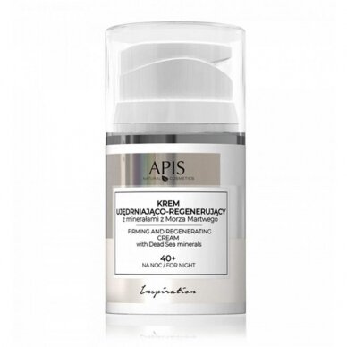 APIS INSPIRATION stangrinantis ir regeneruojantis naktinis veido kremas 40+ APIS INSPIRATION stangrinantis ir regeneruojantis naktinis veido kremas 40+