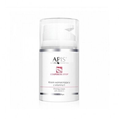 APIS COUPEROSE STOP stiprinamasis veido kremas kapiliarinės odos priežiūrai, 50 ml APIS COUPEROSE STOP stiprinamasis veido kremas kapiliarinės odos priežiūrai, 50 ml