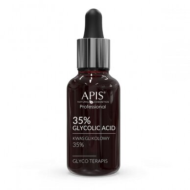 APIS TERAPIS glikolio rūgštis 35%, 30 ml (ph 2.0) APIS TERAPIS glikolio rūgštis 35%, 30 ml (ph 2.0)