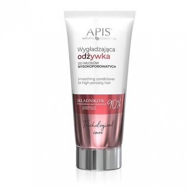 APIS TRICHOLOGICAL CARE plaukus išlyginantis ir glotninantis kondicionierius besipūčiantiems plaukams, 200 ml APIS TRICHOLOGICAL CARE plaukus išlyginantis ir glotninantis kondicionierius besipūčiantiems plaukams, 200 ml