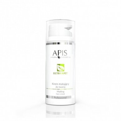 APIS ULTRA MATT matizuojantis veido kremas riebiai odai, 100 ml APIS ULTRA MATT matizuojantis veido kremas riebiai odai, 100 ml