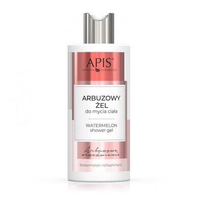 APIS arbūzinis gaivus prausimosi gelis, 300 ml. APIS arbūzinis gaivus prausimosi gelis, 300 ml.