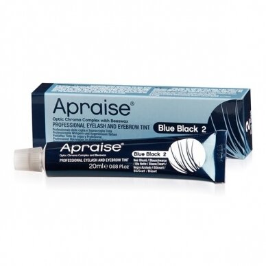 APRAISE profesionalūs antakių ir blakstienų dažai, juodai mėlynos spalvos nr.2, 20 ml 1 APRAISE profesionalūs antakių ir blakstienų dažai, juodai mėlynos spalvos nr.2, 20 ml 1