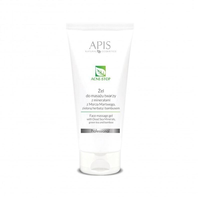 APIS ACNE STOP gelis veido masažo procedūroms veido odai pažeistai akne, 200 ml