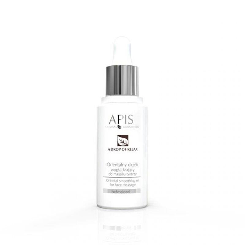 APIS A DROP OF RELAX rytietiškas veido masažo aliejus, 30 ml.