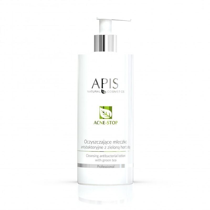 APIS ACNE-STOP valomasis antibakterinis losjonas su žaliaja arbata, 300 ml APIS ACNE-STOP valomasis antibakterinis losjonas su žaliaja arbata, 300 ml