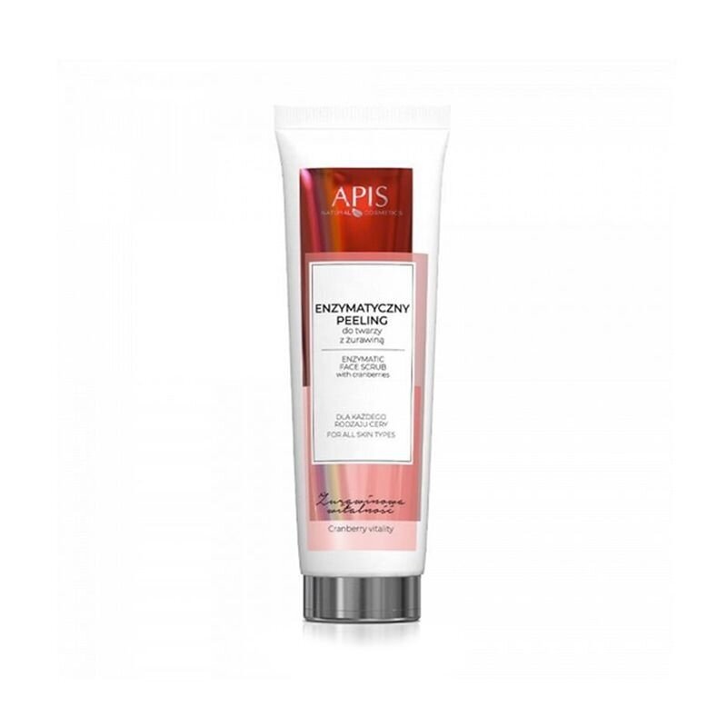 APIS CRANBERRY VITALITY fermentinis veido šveitiklis su spanguolėmis, 100 ml. APIS CRANBERRY VITALITY fermentinis veido šveitiklis su spanguolėmis, 100 ml.
