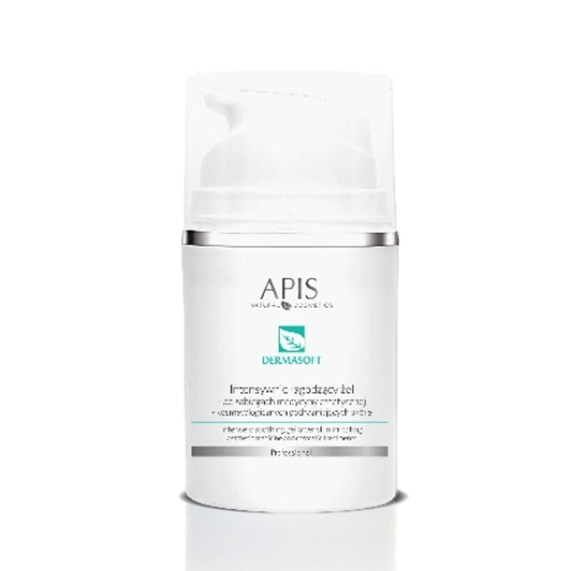 APIS DERMASOFT intensyvus, raminantis veido gelis po dermatologinių procedūrų, 50 ml