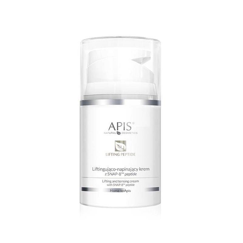APIS LIFTING PEPTIDE stangrinamasis ir išlyginamsis veido odos kremas su SNAP-8 TM peptidu, 50 ml.
