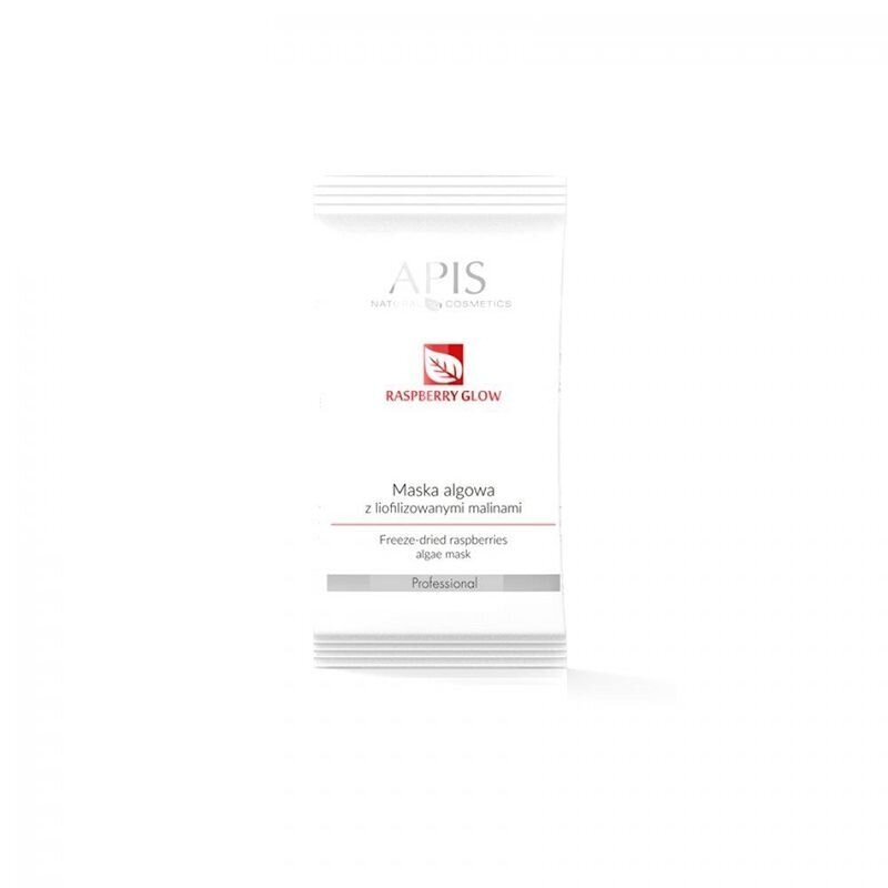 APIS RASPBERRY GLOW alginatinė kaukė su liofilizuotomis avietėmis ir keramidais, 20 g. APIS RASPBERRY GLOW alginatinė kaukė su liofilizuotomis avietėmis ir keramidais, 20 g.