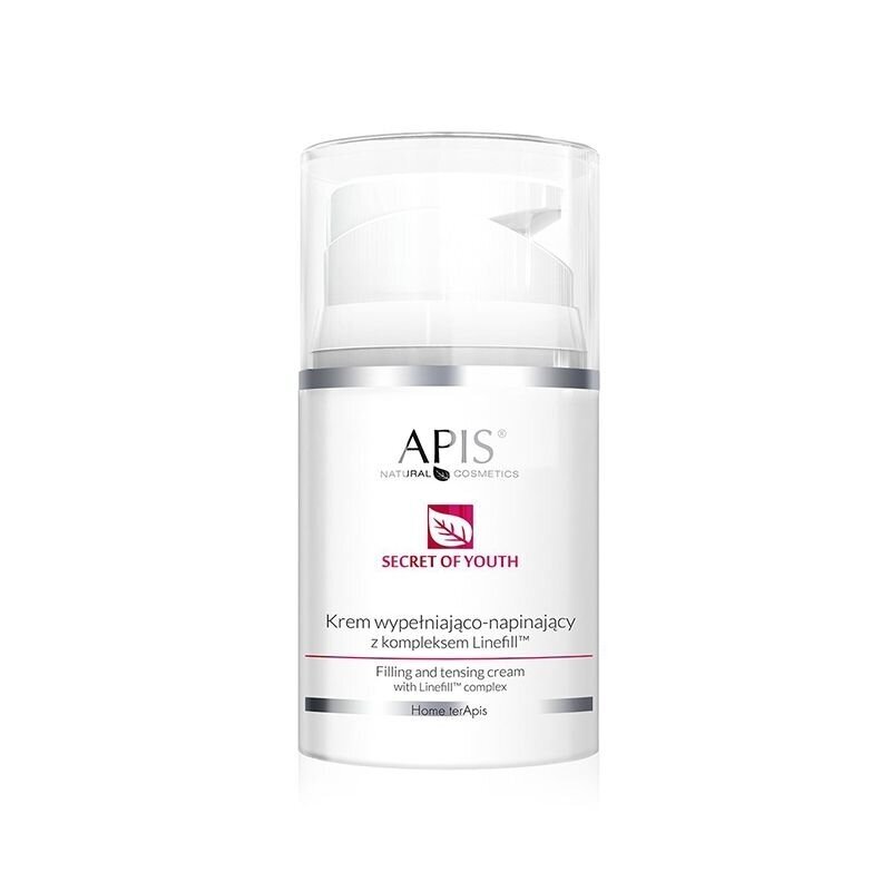 APIS SECRET OF YOUTH kremas užpildo/išlygina/sutvirtina veido odą su LINEFILL kompleksu, 50 ml. APIS SECRET OF YOUTH kremas užpildo/išlygina/sutvirtina veido odą su LINEFILL kompleksu, 50 ml.