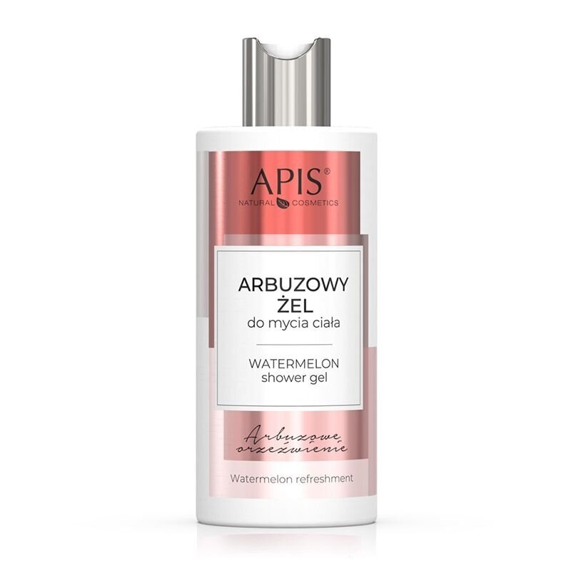 APIS arbūzinis gaivus prausimosi gelis, 300 ml. APIS arbūzinis gaivus prausimosi gelis, 300 ml.