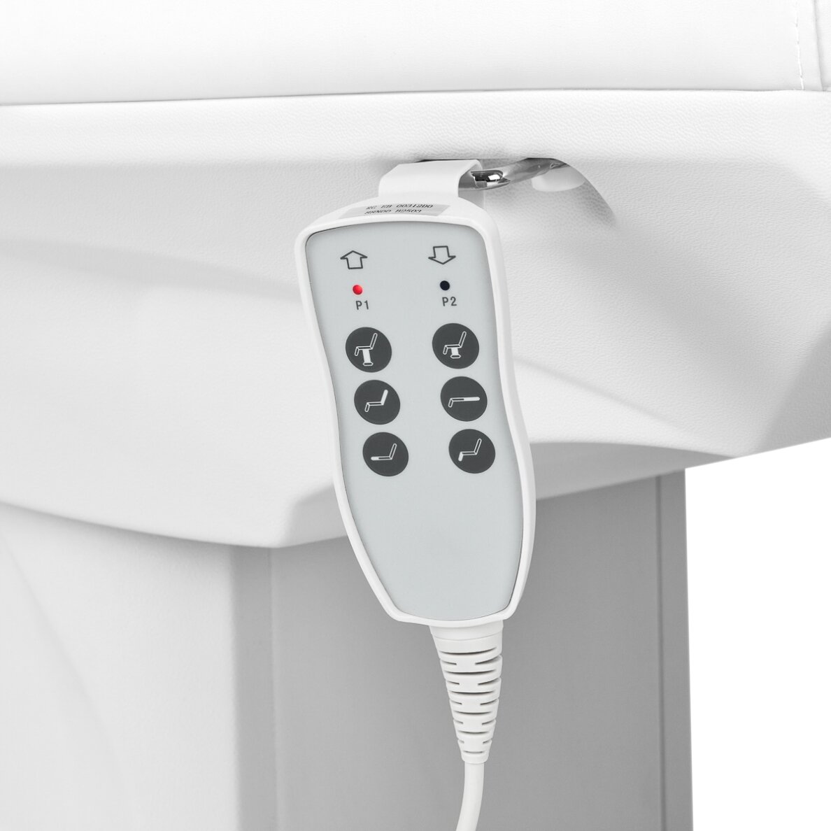 AZZURRO profesionali elektrinė kosmetologinė kėdė - gultas 891 (3 varikliai), baltos spalvos 9 AZZURRO profesionali elektrinė kosmetologinė kėdė - gultas 891 (3 varikliai), baltos spalvos 9