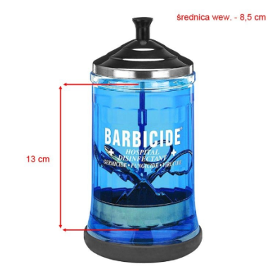 BARBICIDE stiklinis konteineris įrankių dezinfekcijai, 750 ml