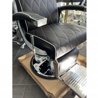 Profesionali barberio kėdė kirpykloms ir grožio salonams GABBIANO IMPERIAL, rudos spalvos 7 Profesionali barberio kėdė kirpykloms ir grožio salonams GABBIANO IMPERIAL, rudos spalvos 7