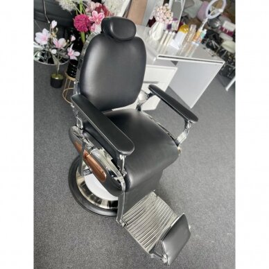 Profesionali kėdė kirpykloms ir grožio salonams GABBIANO MOTO, juodos spalvos 9 Profesionali kėdė kirpykloms ir grožio salonams GABBIANO MOTO, juodos spalvos 9