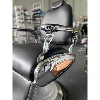 Profesionali kėdė kirpykloms ir grožio salonams GABBIANO MOTO, juodos spalvos 11 Profesionali kėdė kirpykloms ir grožio salonams GABBIANO MOTO, juodos spalvos 11