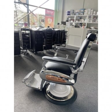 Profesionali kėdė kirpykloms ir grožio salonams GABBIANO MOTO, juodos spalvos 7 Profesionali kėdė kirpykloms ir grožio salonams GABBIANO MOTO, juodos spalvos 7