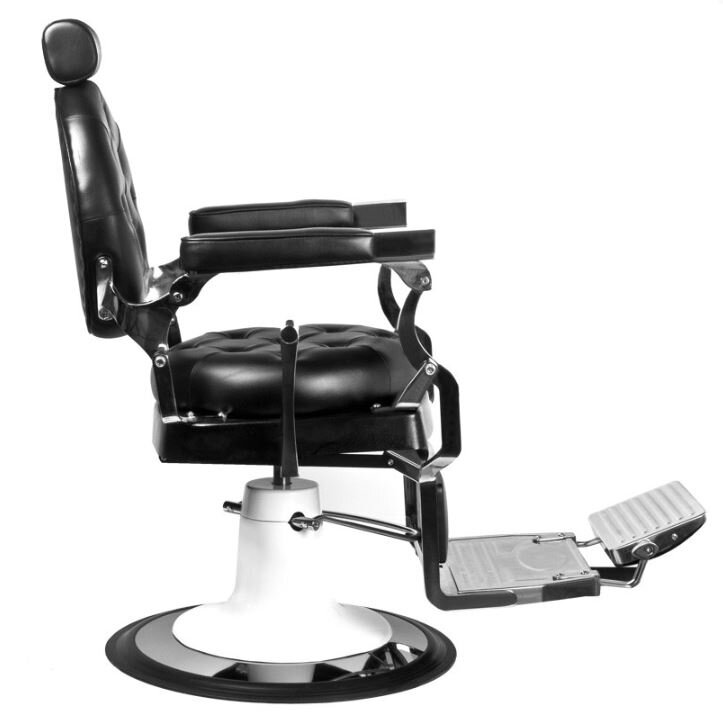 Profesionali barberio kėdė kirpykloms ir grožio salonams GABBIANO IMPERATOR BLACK 2 Profesionali barberio kėdė kirpykloms ir grožio salonams GABBIANO IMPERATOR BLACK 2