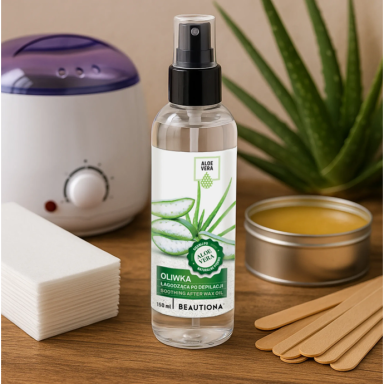 BEAUTIONA aliejus po depiliacijos ALOE VERA, 150 ml