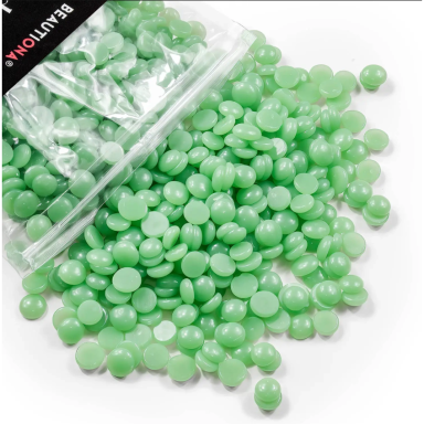 BEAUTIONA depiliacinis vaškas granulėmis GREEN, 100 g BEAUTIONA depiliacinis vaškas granulėmis GREEN, 100 g
