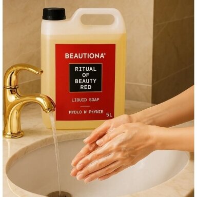 BEAUTIONA RITUAL OF BEAUTY RED skysto muilo papildymas, 5 l