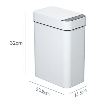 SMART bekontaktė šiukšlių dėžė 10L SMART bekontaktė šiukšlių dėžė 10L