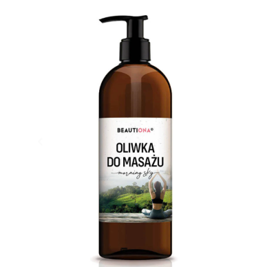 BEAUTIONA profesionalus masažinis aliejus MORNING SKY, 500 ml BEAUTIONA profesionalus masažinis aliejus MORNING SKY, 500 ml