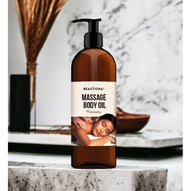 BEAUTIONA profesionalus masažinis aliejus NEUTRAL, 500 ml 1