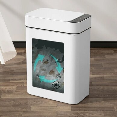SMART bekontaktė šiukšlių dėžė 10L 2 SMART bekontaktė šiukšlių dėžė 10L 2