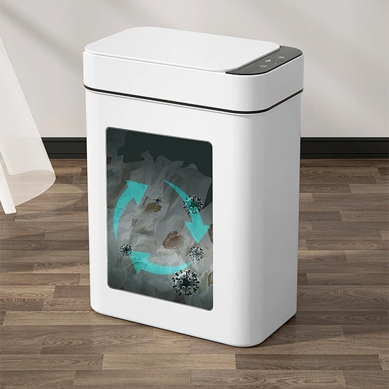SMART bekontaktė šiukšlių dėžė 10L 2 SMART bekontaktė šiukšlių dėžė 10L 2